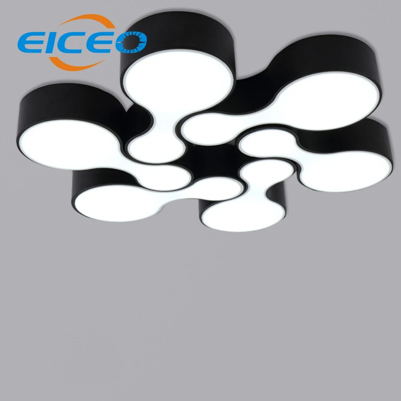 (EICEO) 2018 Modern LED Ceiling Lamp Living Room Restaurant Study Bedroom Lamps Black+White AC185-265V Free Shipping lights
(EICEO) 2018 Modern LED Ceiling Lamp Living Room Restaurant Study Bedroom Lamps Black+White AC185-265V Free Shipping lights