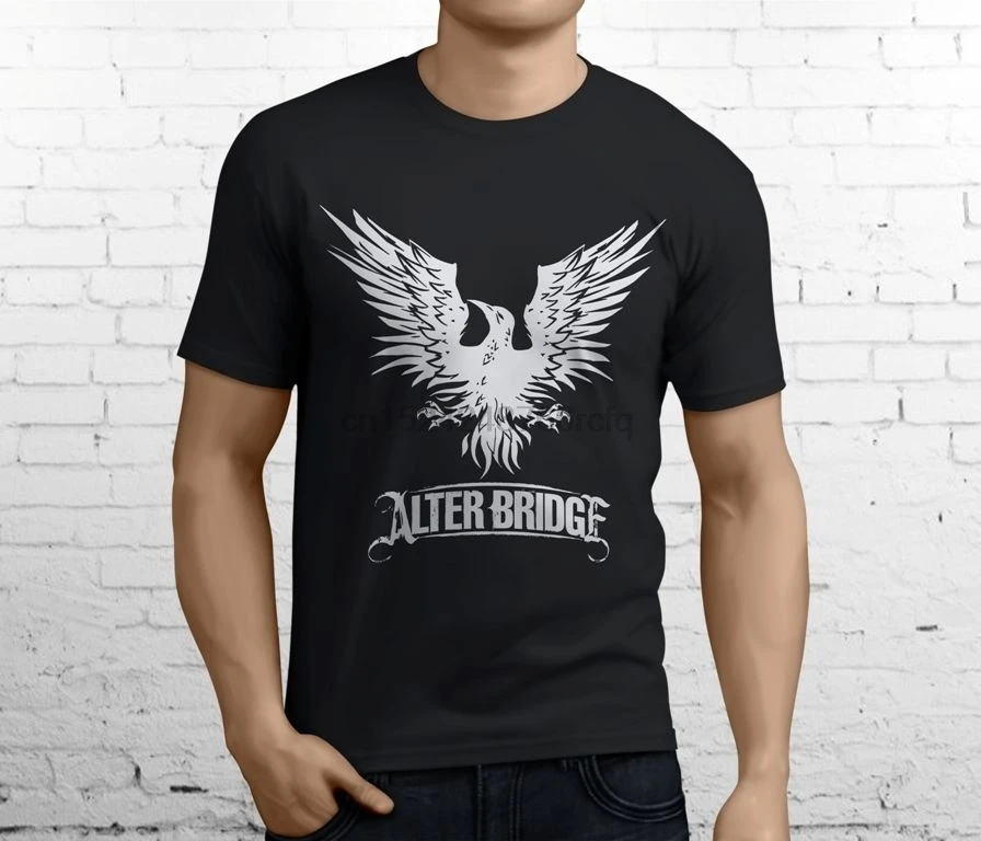New Alter Bridge Rock Band Men Black T-Shirt Size S-3XL