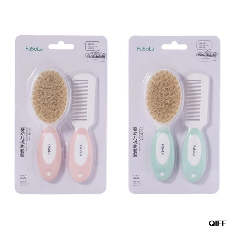 Dropshipping 1Set Baby Scalp Hair Comb Set Newborn Bath Shampoo Massage Soft Wool Brush Non-slip Portable Kids Products
Dropshipping 1Set Baby Scalp Hair Comb Set Newborn Bath Shampoo Massage Soft Wool Brush Non-slip Portable Kids Products