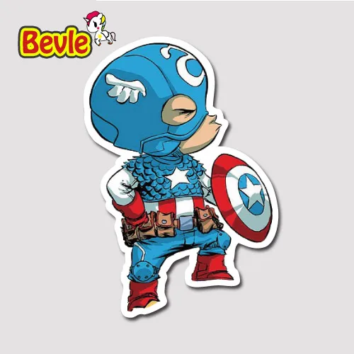 Bevle 9654 Marvel Avenger Super Hero Captain America Waterproof Stickers Tide Cartoon 3M Sticker Fashion Skateboard Car Graffiti
Bevle 9654 Marvel Avenger Super Hero Captain America Waterproof Stickers Tide Cartoon 3M Sticker Fashion Skateboard Car Graffiti