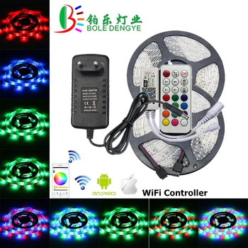 BOLEDENGYE 10M RF WiFi LED Rope Lighting 12V 60 leds/m SMD 2835 Waterproof Flexible RGB LED Strip+WiFi Controller+Power Adapter
BOLEDENGYE 10M RF WiFi LED Rope Lighting 12V 60 leds/m SMD 2835 Waterproof Flexible RGB LED Strip+WiFi Controller+Power Adapter