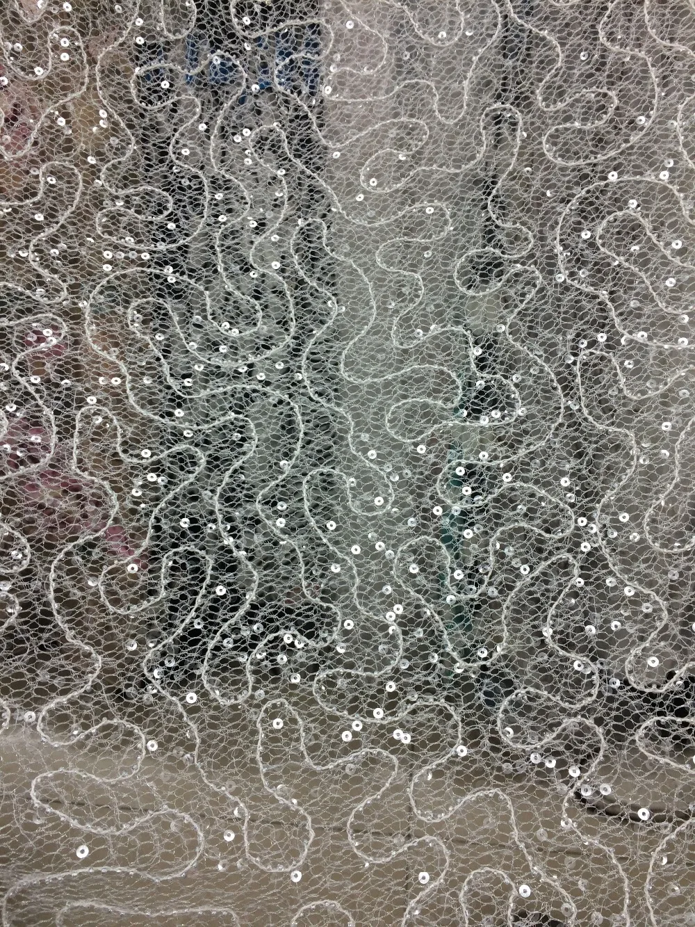 French Lace Fabric High Quality African Tulle Lace Fabric SYJ-102944 With sequins
French Lace Fabric High Quality African Tulle Lace Fabric SYJ-102944 With sequins