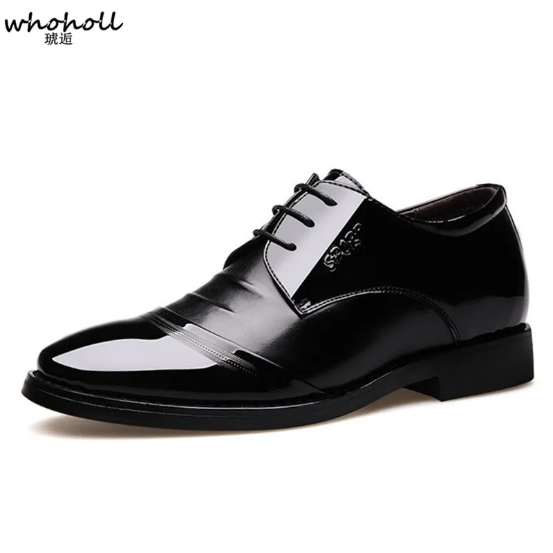 WHOHOLL Fashion Business Dress Men Shoes 2019 New Classic Leather Men'S Suits Shoes Fashion Slip on Dress Shoes Men Oxfords
WHOHOLL Fashion Business Dress Men Shoes 2019 New Classic Leather Men'S Suits Shoes Fashion Slip on Dress Shoes Men Oxfords