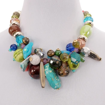 BeUrSelf Statement Bohemian Necklace for Women Ethnic Necklace Glass Crystal Beaded Natural Stone Fashion Jewelry Dropshipping 
BeUrSelf Statement Bohemian Necklace for Women Ethnic Necklace Glass Crystal Beaded Natural Stone Fashion Jewelry Dropshipping