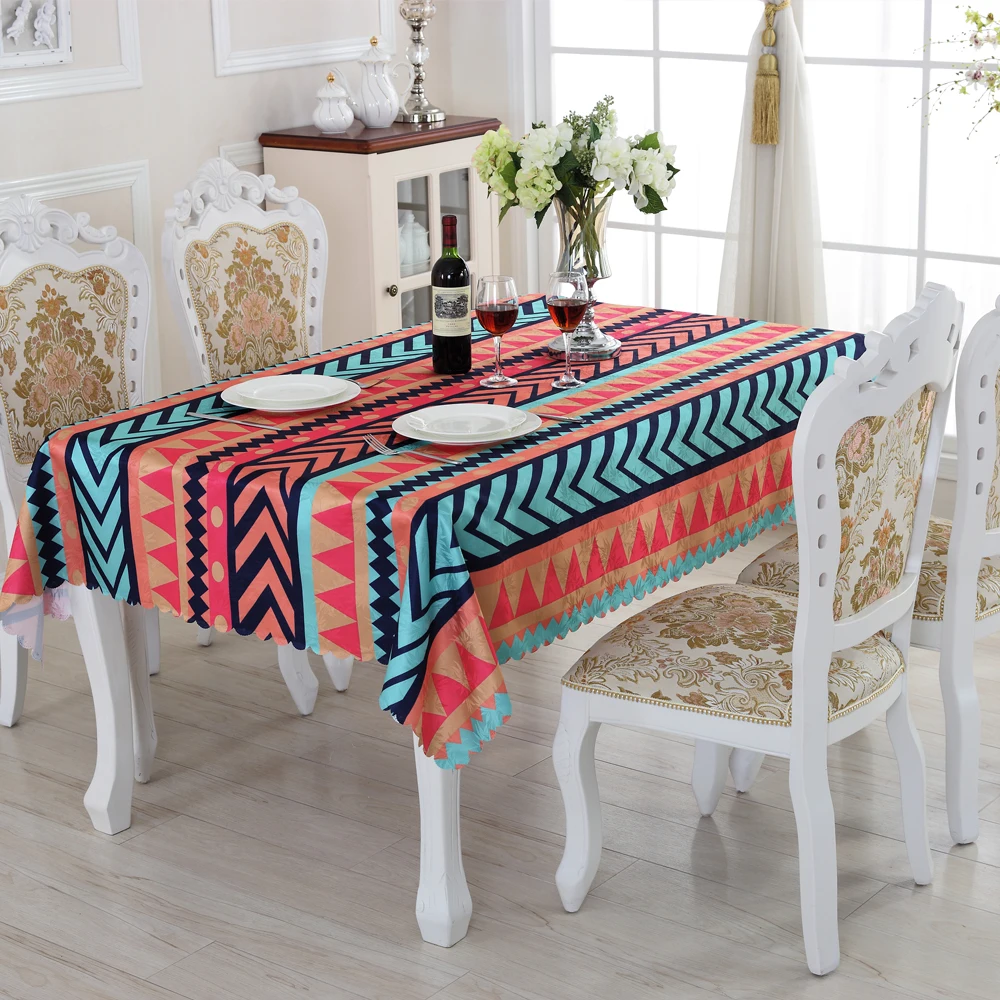 Creative Stripe Rectangular Tablecloths Pretty Home Textile Products Waterproof Oilproof Table Cloth Acceptable Custom ZM-9
Creative Stripe Rectangular Tablecloths Pretty Home Textile Products Waterproof Oilproof Table Cloth Acceptable Custom ZM-9