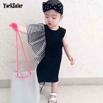 Yorkzaler Kids Dresses For Girls 2018 Summer Plaid Sleeve Children Princess Dress Knee-length Irregular Dress Kids Outfits
Yorkzaler Kids Dresses For Girls 2018 Summer Plaid Sleeve Children Princess Dress Knee-length Irregular Dress Kids Outfits