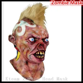 Top Quality Halloween Party Cosplay Adults' BRAND NEW Punk Mohawk Devil Monster Deluxe Adult Latex MOHICAN NEMANAU MASK
Top Quality Halloween Party Cosplay Adults' BRAND NEW Punk Mohawk Devil Monster Deluxe Adult Latex MOHICAN NEMANAU MASK
