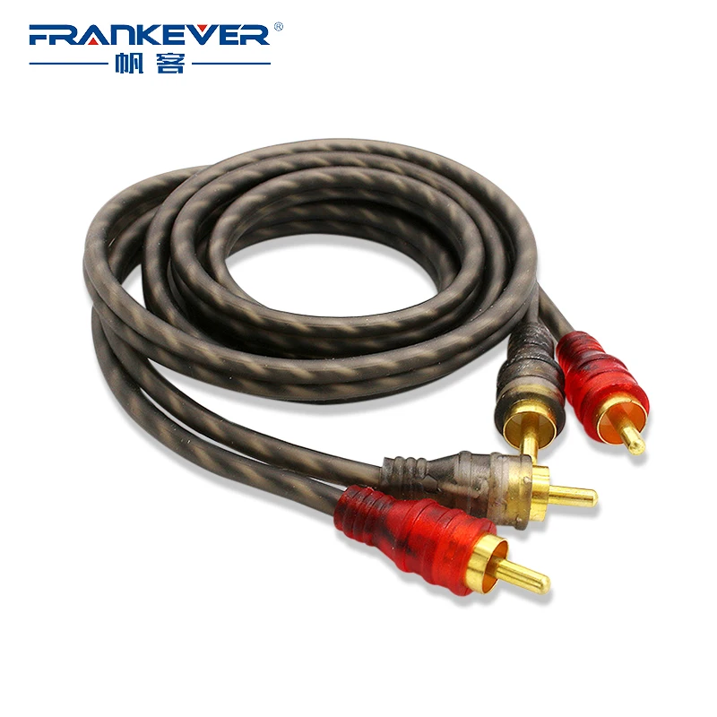 Frankever Stereo Digital Coaxial RCA Cable 2RCA to 2RCA Audio Cables Male to Male for Amplifier CD Soundbox DVD TV 0.5/1.2/2/5M
Frankever Stereo Digital Coaxial RCA Cable 2RCA to 2RCA Audio Cables Male to Male for Amplifier CD Soundbox DVD TV 0.5/1.2/2/5M
