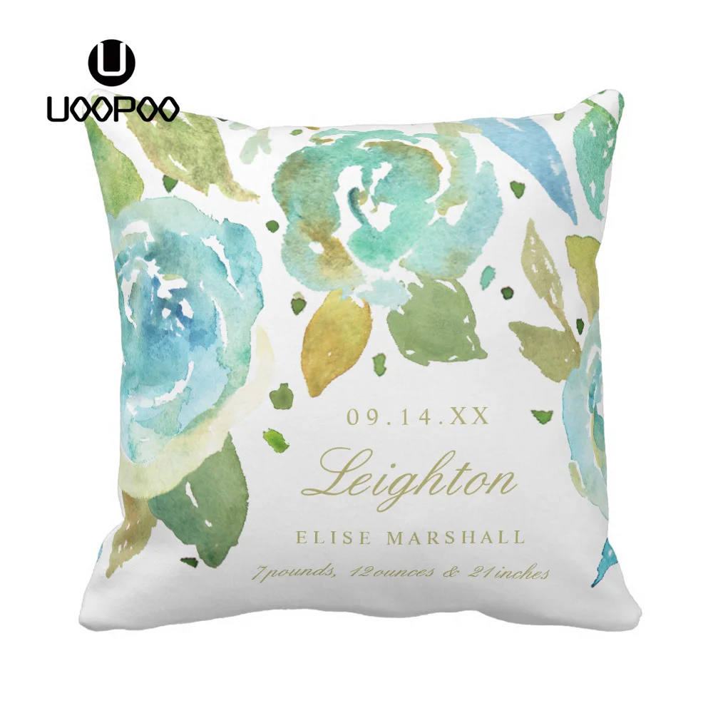Custom Cute Kids Cushion Cover Square Cotton Canvas Polyester Lavish Watercolor Florals Throw Pillow Cover Baby Kids Pillow Case
Custom Cute Kids Cushion Cover Square Cotton Canvas Polyester Lavish Watercolor Florals Throw Pillow Cover Baby Kids Pillow Case