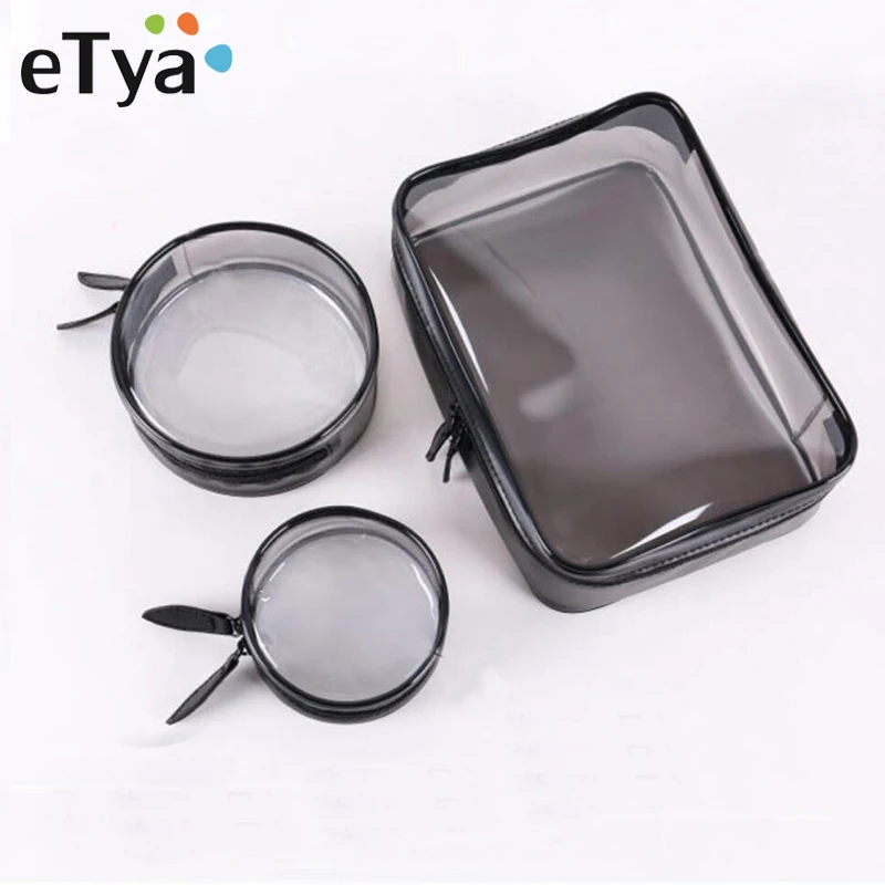 eTya Travel Women Transparent Cosmetic Bag Fashion Small Large Clear PVC Makeup Bag Beauty Case Bath Wash Organizer Zipper Pouch
eTya Travel Women Transparent Cosmetic Bag Fashion Small Large Clear PVC Makeup Bag Beauty Case Bath Wash Organizer Zipper Pouch