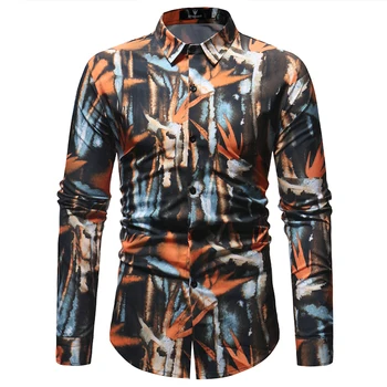 Fashion Casual Men Shirt 2018 New Europe Style Slim Fit Long Sleeve Dress Shirt Men Brand Floral Shirt Male Camisas Para Hombre
Fashion Casual Men Shirt 2018 New Europe Style Slim Fit Long Sleeve Dress Shirt Men Brand Floral Shirt Male Camisas Para Hombre