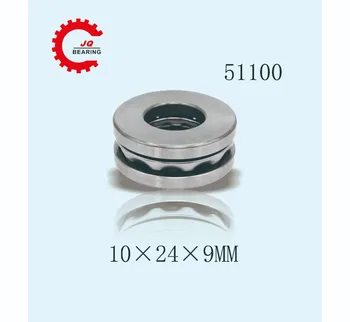 JQ Bearings 10pcs Free Shipping Axial Ball Thrust Bearing 51100 10*24*9 mm Plane Thrust Ball Bearing
JQ Bearings 10pcs Free Shipping Axial Ball Thrust Bearing 51100 10*24*9 mm Plane Thrust Ball Bearing