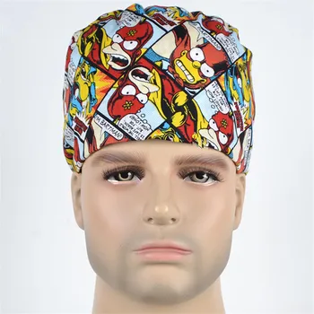 Print Doctor Surgical Scrub Cap for Women Adjustable Medical Cap Hospital Scrub Lab Clinic Dental Operation Hat for Doctor Nurse
Print Doctor Surgical Scrub Cap for Women Adjustable Medical Cap Hospital Scrub Lab Clinic Dental Operation Hat for Doctor Nurse