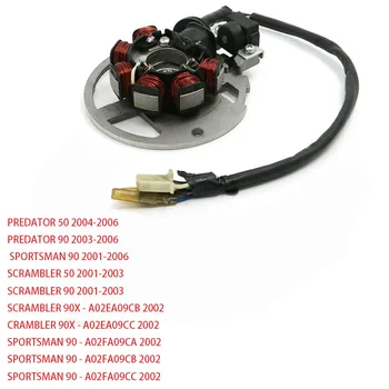 Magneto Alternator Stator Coil FITS POLARIS ATV Quad SPORTSMAN 90 2001 - 2006 Magneto / PREDATOR 50 04-06/ 90 03-06
Magneto Alternator Stator Coil FITS POLARIS ATV Quad SPORTSMAN 90 2001 - 2006 Magneto / PREDATOR 50 04-06/ 90 03-06