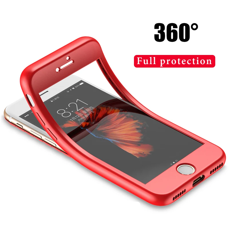 Tikitaka Soft TPU 360 Full Cover Case for iPhone 8 7 6S 6 Phone case Cover Cases For iPhone X XS Max XR Drop resistance
Tikitaka Soft TPU 360 Full Cover Case for iPhone 8 7 6S 6 Phone case Cover Cases For iPhone X XS Max XR Drop resistance