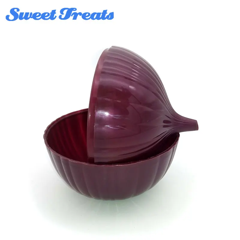 Sweettreats Onion Saver Plastic See Through Onion Container Holder-Bulb Shaped Onion Cut Onion Fresh and Moist Storage -Assorted
Sweettreats Onion Saver Plastic See Through Onion Container Holder-Bulb Shaped Onion Cut Onion Fresh and Moist Storage -Assorted
