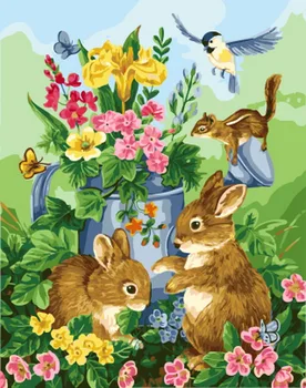 Frameless painting by numbers paint by numbers for home decor PBN for living room 4050 rabbit
Frameless painting by numbers paint by numbers for home decor PBN for living room 4050 rabbit