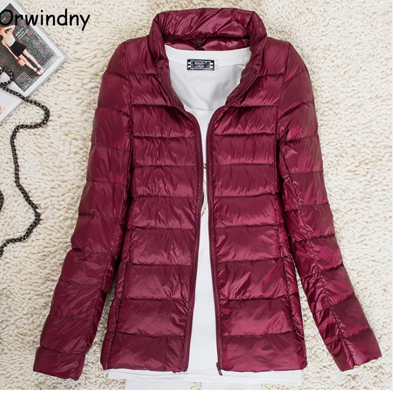 Orwindny Down Coats Women Ultra Light Down Jacket New Autumn Winter White Duck Down Lightweight Parkas Warm Slim Thin Coat 6XL
Orwindny Down Coats Women Ultra Light Down Jacket New Autumn Winter White Duck Down Lightweight Parkas Warm Slim Thin Coat 6XL