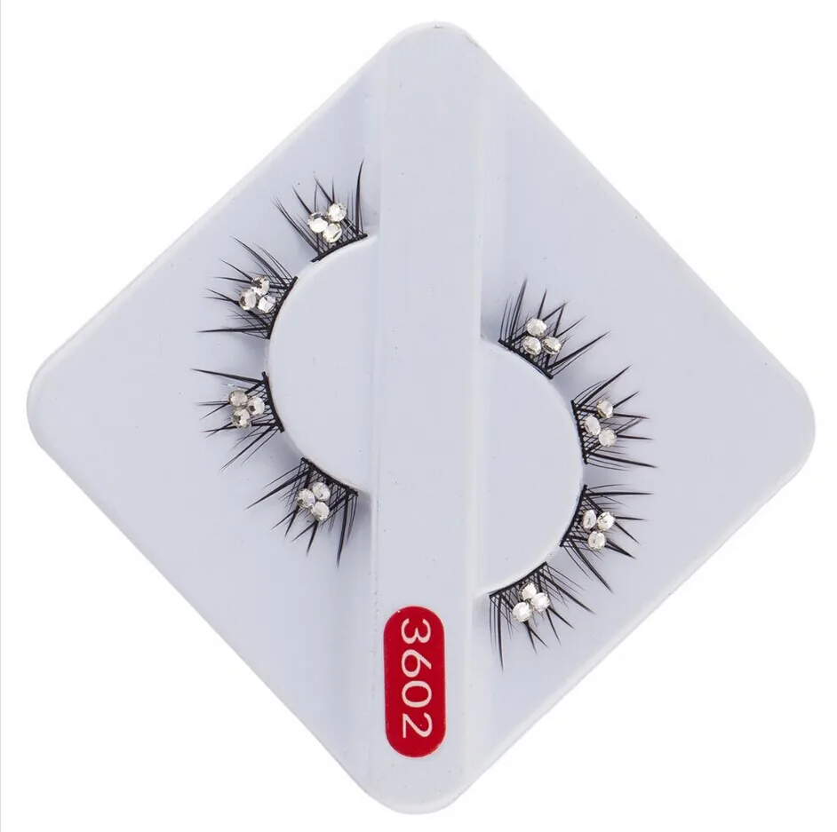 Makeup Diamond Eyelashes 1Pair Cilios Posticos EyeLashes Faux Cils Eyelash Extension Lashes
Makeup Diamond Eyelashes 1Pair Cilios Posticos EyeLashes Faux Cils Eyelash Extension Lashes