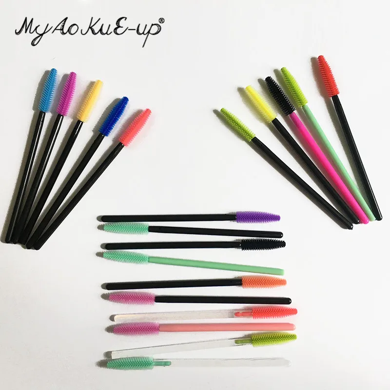 50pcs Makeup Eyelashes Brushes For Eyelash Extension Mascara Applicator Wands Silicone Disposable Mascara Brush Make Up brushes
50pcs Makeup Eyelashes Brushes For Eyelash Extension Mascara Applicator Wands Silicone Disposable Mascara Brush Make Up brushes