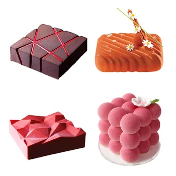 1pc DIY Irregularity Geometry Large Silicone Cake Mold 3D Silicone Molds Square Cake Baking Moulds decorating tools
1pc DIY Irregularity Geometry Large Silicone Cake Mold 3D Silicone Molds Square Cake Baking Moulds decorating tools
