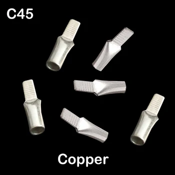 C45 4 6 10 Square mm2 Copper Tin Plated Circuit Breaker Plug In Pin-Shaped Cable Wire Lug Insert Needle Naked Crimp Terminal 
C45 4 6 10 Square mm2 Copper Tin Plated Circuit Breaker Plug In Pin-Shaped Cable Wire Lug Insert Needle Naked Crimp Terminal