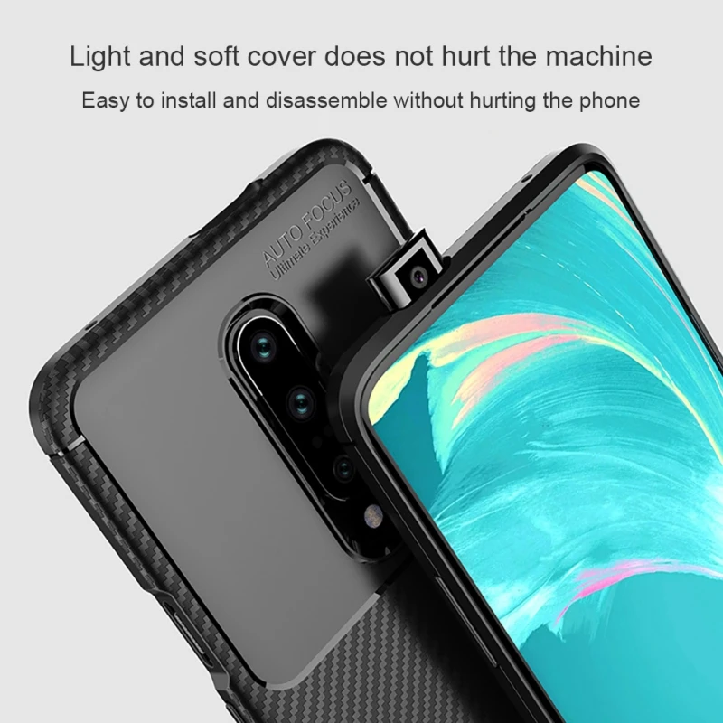 Fiber Pattern Protective Cover for 1+7 for Oneplus 7pro Silicone Soft Shell TPU All-inclusive Mobile Phone Case for Oneplus 7
Fiber Pattern Protective Cover for 1+7 for Oneplus 7pro Silicone Soft Shell TPU All-inclusive Mobile Phone Case for Oneplus 7