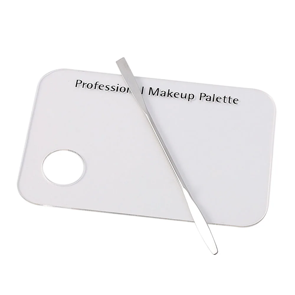 1 Set NEW PVC Acrylic Cosmetic Makeup Nail Eye Shadow Mixing Palette Spatula Tools
1 Set NEW PVC Acrylic Cosmetic Makeup Nail Eye Shadow Mixing Palette Spatula Tools