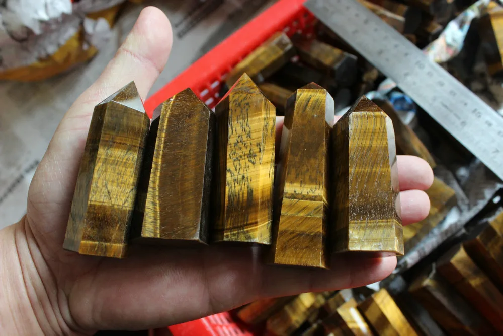 5 Pieces Natural Tiger Eye Quartz Crystal Stone Points Obelisk Tower Polished Healing China,CDHC
5 Pieces Natural Tiger Eye Quartz Crystal Stone Points Obelisk Tower Polished Healing China,CDHC