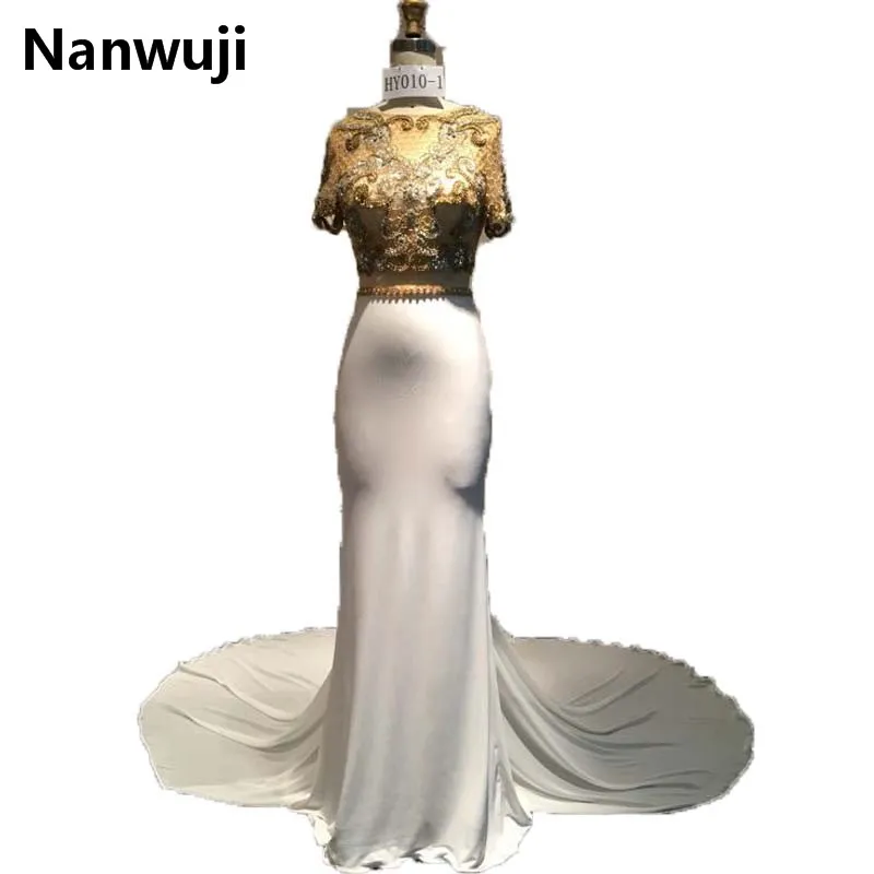 Real Sample Lux Golden 2016 New Formal Mermaid Evening dresses Sexy Evening Gowns robe de soiree
Real Sample Lux Golden 2016 New Formal Mermaid Evening dresses Sexy Evening Gowns robe de soiree
