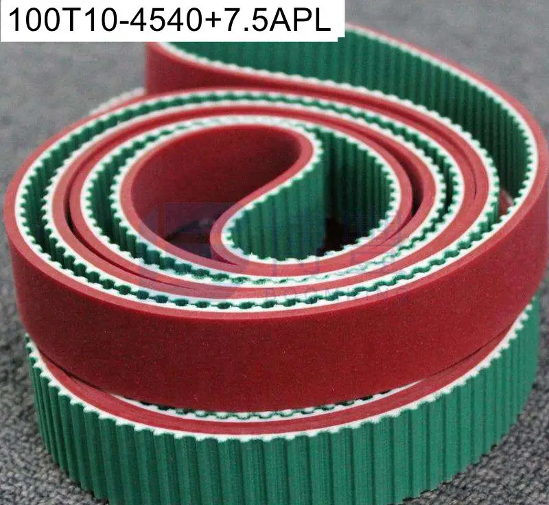 Timing belt 100 T10-4540mm/4600mm+7.5T for edge banding machine SCM olimpic k130 evo.Polyurethane synchronous belt
Timing belt 100 T10-4540mm/4600mm+7.5T for edge banding machine SCM olimpic k130 evo.Polyurethane synchronous belt