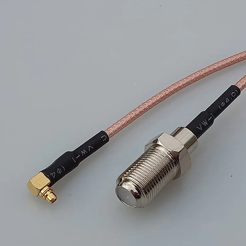 RF Cable MMCX Male Right Angle Switch F Female Jack pigtail coaxial rf cable RG316 15CM 6" MMCX Adapter
RF Cable MMCX Male Right Angle Switch F Female Jack pigtail coaxial rf cable RG316 15CM 6" MMCX Adapter