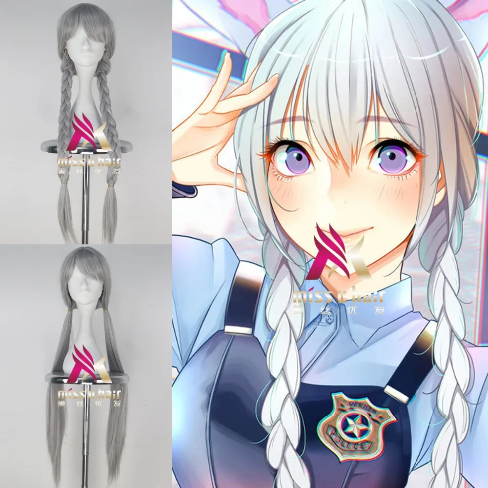 new network Zootopia Cosplay Wig Judy Hopps Costume Play Woman Adult Wigs Halloween Anime Game Hair +wig cap
new network Zootopia Cosplay Wig Judy Hopps Costume Play Woman Adult Wigs Halloween Anime Game Hair +wig cap