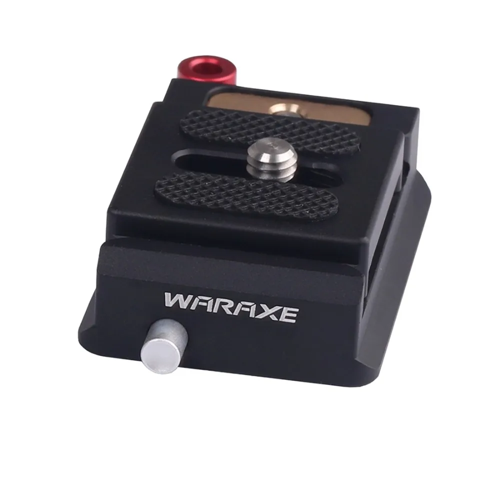 PULUZ WARAXE 1633 Aluminum Alloy Lock Knob Arca-Swiss Standard Quick Release Plate Clamp
PULUZ WARAXE 1633 Aluminum Alloy Lock Knob Arca-Swiss Standard Quick Release Plate Clamp