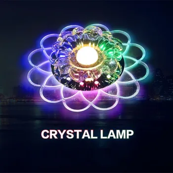 Creative LED Crystal Aisle Celling Light AC 220V 3W 5W Embeded Mounted Acrylic Double Color Living Room Indoor Decor Lamp
Creative LED Crystal Aisle Celling Light AC 220V 3W 5W Embeded Mounted Acrylic Double Color Living Room Indoor Decor Lamp