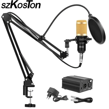 Bm 800 Studio Microphone Condenser Microphonefor Computer karaoke Microphone with Mic holder Phantom Power Studio Microfono
Bm 800 Studio Microphone Condenser Microphonefor Computer karaoke Microphone with Mic holder Phantom Power Studio Microfono