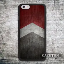 Vintage Red Arrow with Wood Case For iPhone 7 6 6s Plus 5 5s SE 5c 4 4s and For iPod 5 High Quality Retro Cover Wholesale Retail