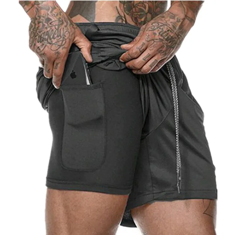 BIAOLUN 2019 New Double Layer Shorts Men Summer Quick-drying Breathable Running Men Shorts Sports Training Fitness Short Pants
BIAOLUN 2019 New Double Layer Shorts Men Summer Quick-drying Breathable Running Men Shorts Sports Training Fitness Short Pants