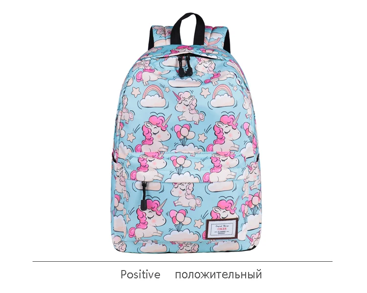 Unicorn Cartoon Backpack For School Girls Canvas Bags For Teenagers Travel Mochila Unicornio Shoulder Bags High Quality 2019 (25)