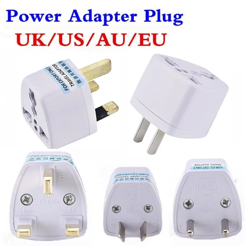 Universal Travel Adapter AU US EU to UK Adapter Converter,3 Pin AC Power Plug Adaptor Connector
Universal Travel Adapter AU US EU to UK Adapter Converter,3 Pin AC Power Plug Adaptor Connector