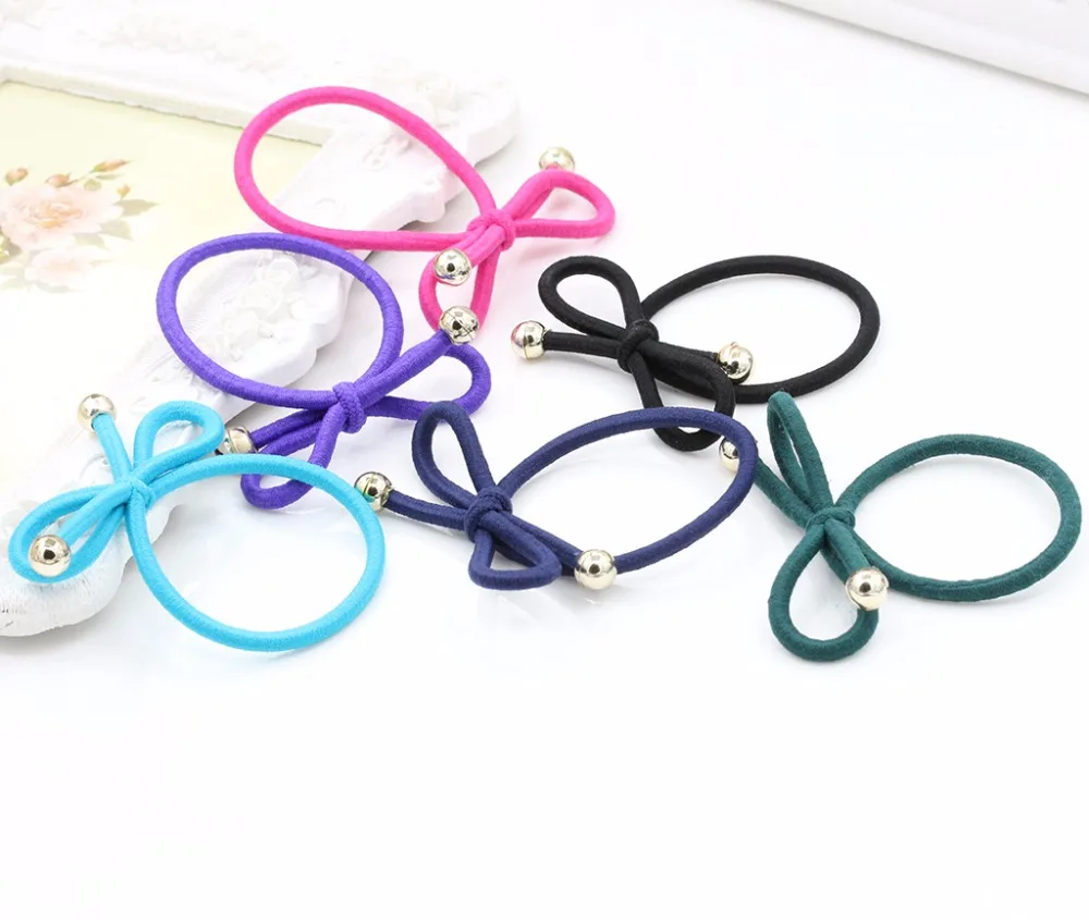 Simple Solid Colors Gum Knotted Golden Beads Elastic Hair Bands Women Hair Accessories Headwear Ponytail Holder
Simple Solid Colors Gum Knotted Golden Beads Elastic Hair Bands Women Hair Accessories Headwear Ponytail Holder