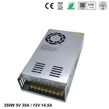 Best quality double sortie 5V 12V 350W Switching Power Supply Driver for LED Strip AC100-240V Input to DC 5V 12V free shipping
Best quality double sortie 5V 12V 350W Switching Power Supply Driver for LED Strip AC100-240V Input to DC 5V 12V free shipping