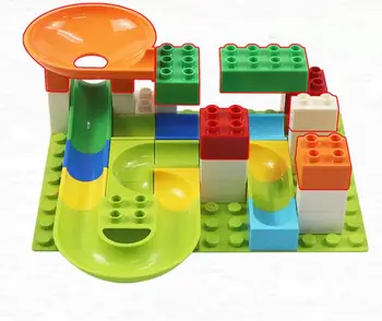 Marble Race Run Maze Ball Compatible all brand building blocks city boys and girls toys large particle slide insert
Marble Race Run Maze Ball Compatible all brand building blocks city boys and girls toys large particle slide insert