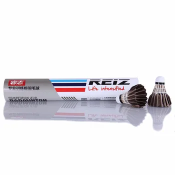 12PCS/Tube Shuttlecocks Badminton White Feather Shuttlecocks Professional Competition and Game Badminton Accessories X6
12PCS/Tube Shuttlecocks Badminton White Feather Shuttlecocks Professional Competition and Game Badminton Accessories X6