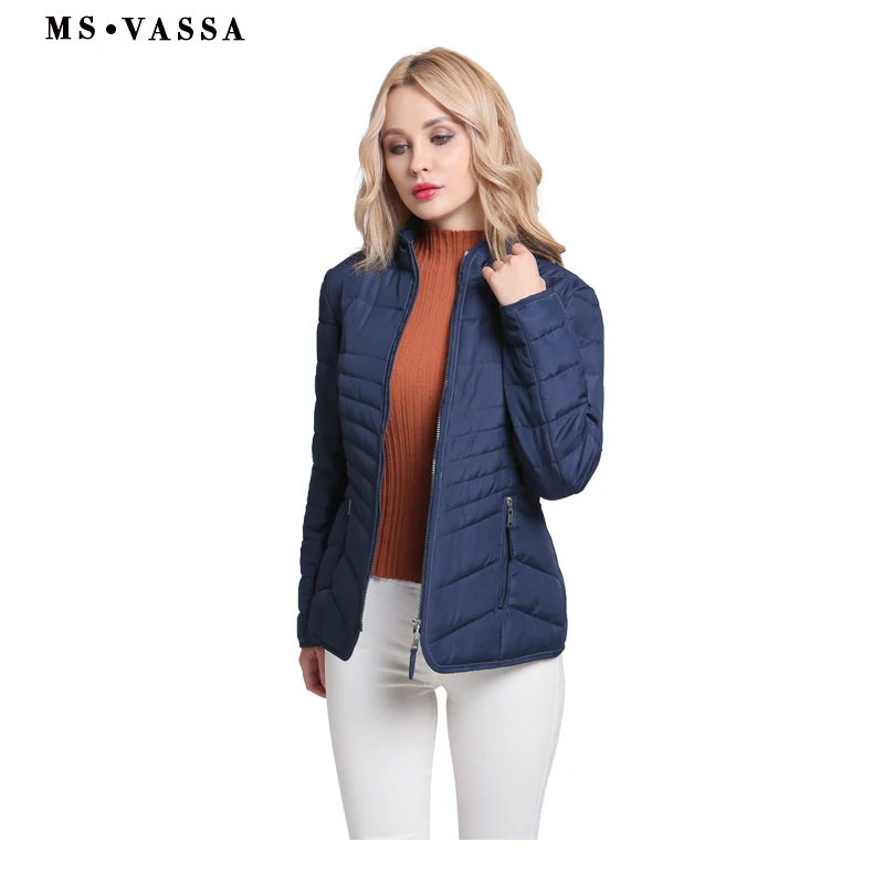 MS VASSA Jackets Women 2018 New Autumn Winter Ladies basic coats stand up collar slim plus size 6XL 7XL female outerwear
MS VASSA Jackets Women 2018 New Autumn Winter Ladies basic coats stand up collar slim plus size 6XL 7XL female outerwear