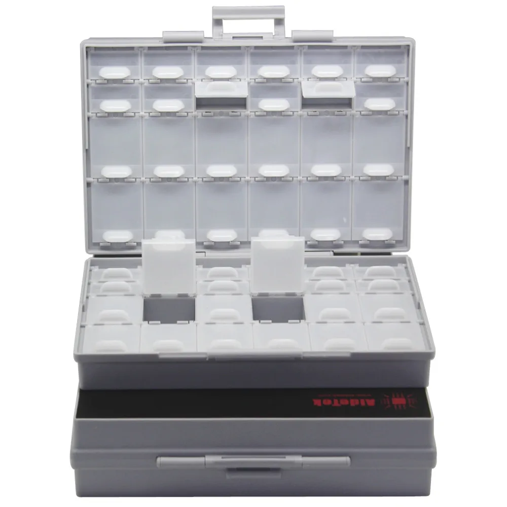AideTek Box Organizer Craft Beads Storage lids empty enclosure SMD SMT organizer surface mount plastic toolbox label 2BOXALL48
AideTek Box Organizer Craft Beads Storage lids empty enclosure SMD SMT organizer surface mount plastic toolbox label 2BOXALL48