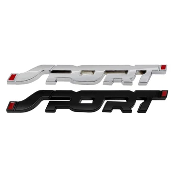 3D Metal Car Trunk Racing SPORT Letter Emblem Badge Decal Sticker For Mondeo Focus Kuga Fiesta Mustang Edge F150 Car Decoration
3D Metal Car Trunk Racing SPORT Letter Emblem Badge Decal Sticker For Mondeo Focus Kuga Fiesta Mustang Edge F150 Car Decoration