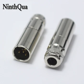 1pcs Mini XLR Male Plug with 4 Pin Small XLR 4P Audio Metal Microphone Connector MIC Adapter for OD5mm Cable
1pcs Mini XLR Male Plug with 4 Pin Small XLR 4P Audio Metal Microphone Connector MIC Adapter for OD5mm Cable