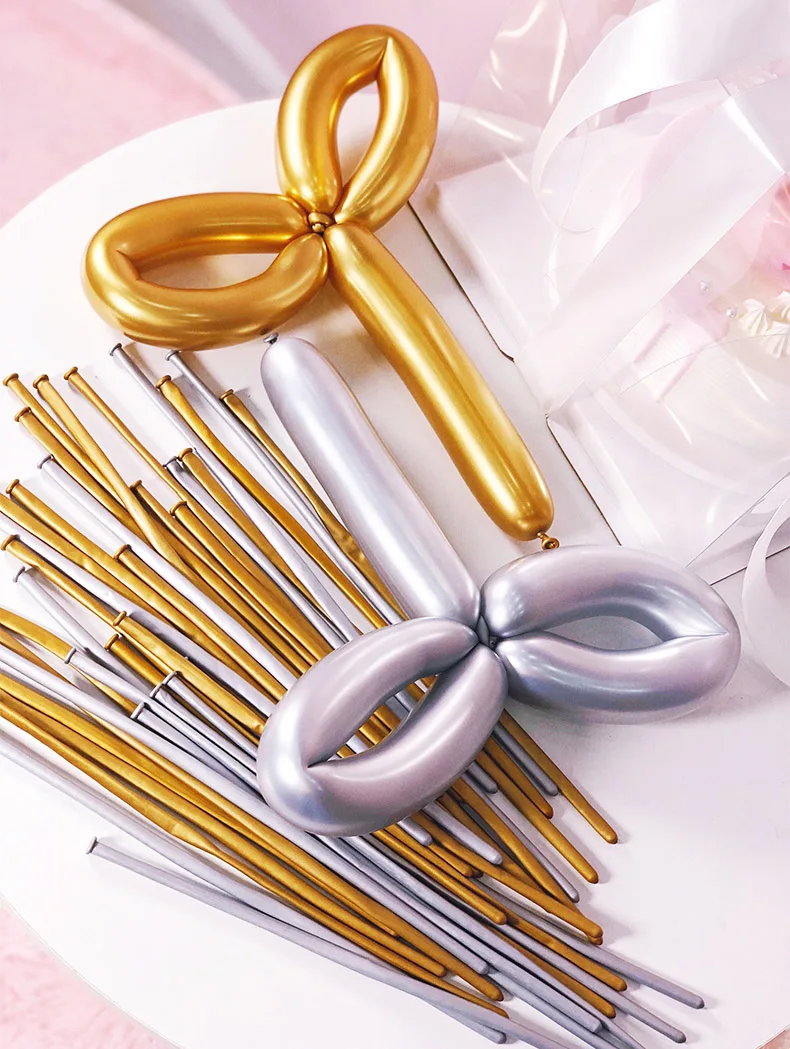 10pcs/lot Metal Long Gold Balloon New 1.8g Metallic Thickening Magic Strip Balloons Dog Baby Boy Girl Birthday Party Favor Toy
10pcs/lot Metal Long Gold Balloon New 1.8g Metallic Thickening Magic Strip Balloons Dog Baby Boy Girl Birthday Party Favor Toy