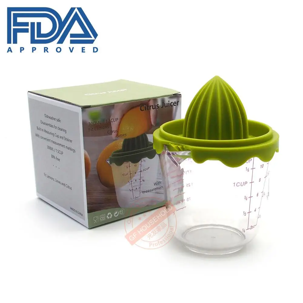 Citrus Juicer - 300ml Handheld Manual Lemon Lime Juicer for Maximum Extraction with Strainer and Cup Non-Slip
Citrus Juicer - 300ml Handheld Manual Lemon Lime Juicer for Maximum Extraction with Strainer and Cup Non-Slip